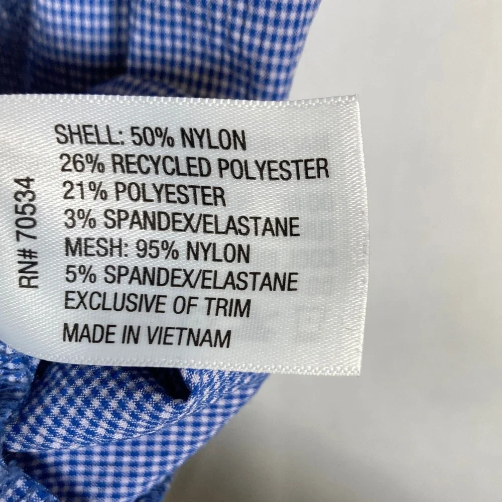 Orvis River Guide 2.0 Short-Sleeved Shirt in Ocean Blue Gingham/check Pattern L - Picture 7 of 12